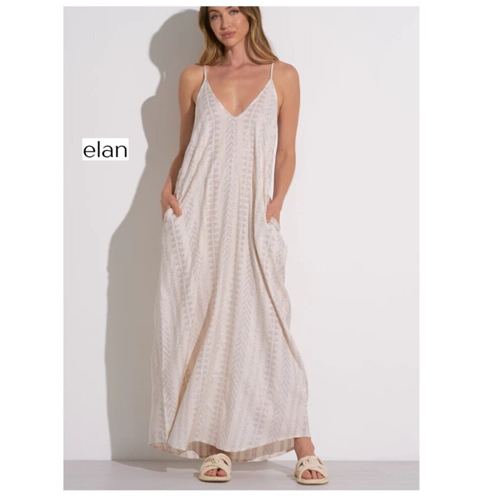 Cleo Maxi Dress by Elan, Size Medium